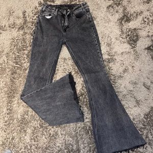 Rock And Roll Denim Black Flare jeans